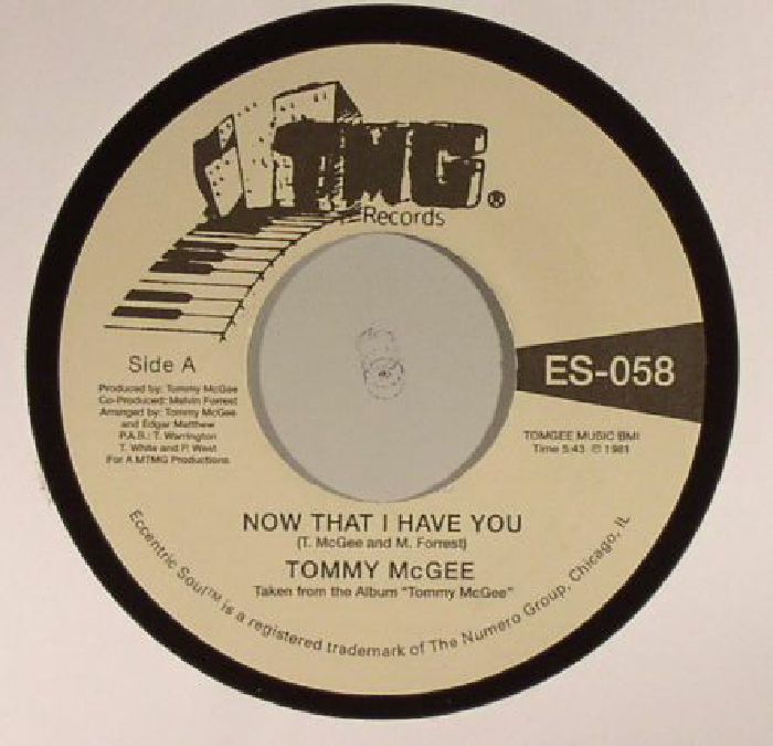 McGEE, Tommy - Now That I Have You
