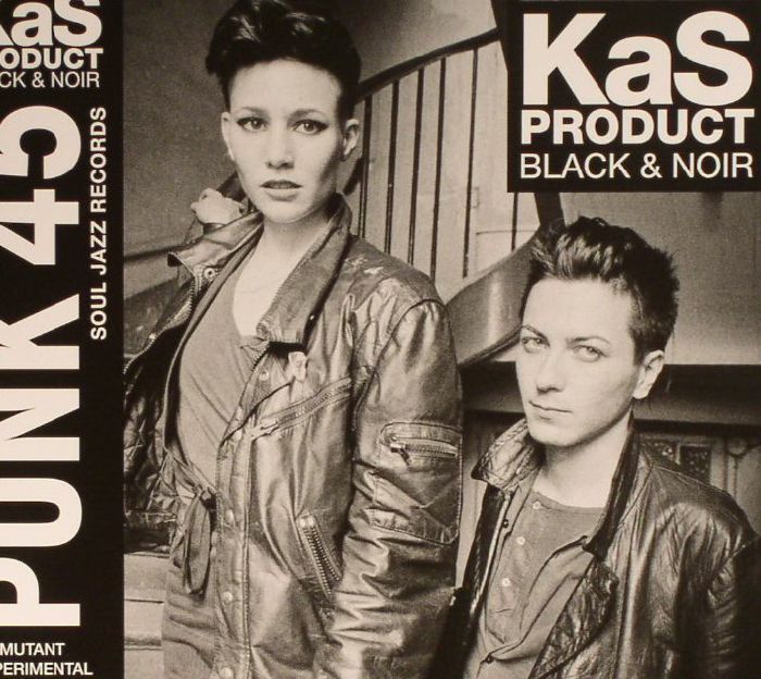 KAS PRODUCT - Black & Noir: Mutant Experimental Synth Punk From France 1980-83