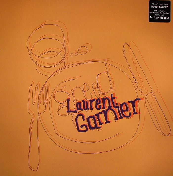 Laurent Garnier – Greed (remixes) vinyl cover