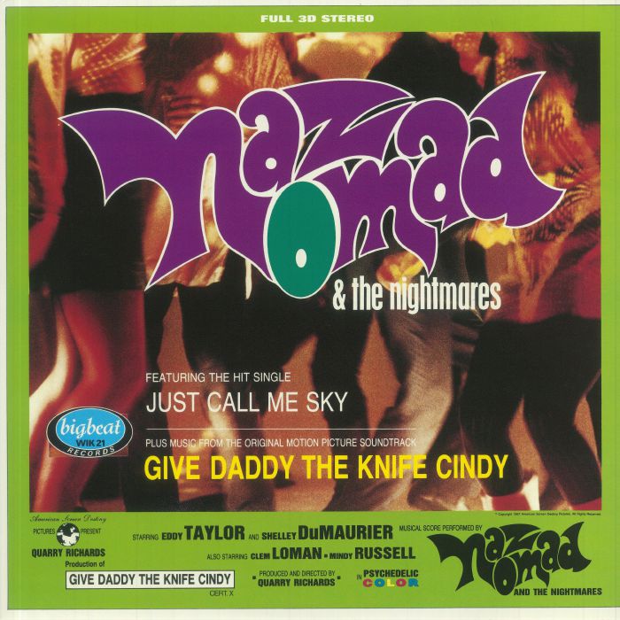 NAZ NOMAD & THE NIGHTMARES aka THE DAMNED - Give Daddy The Knife Cindy