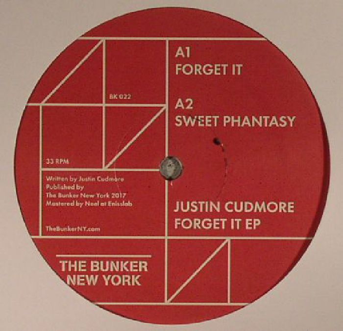 CUDMORE, Justin - Forget It EP