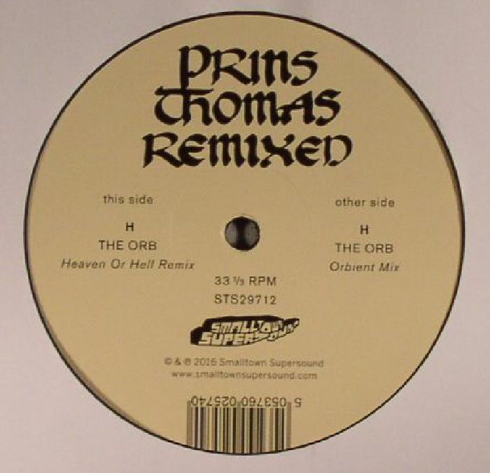 PRINS THOMAS - The Orb Remixed