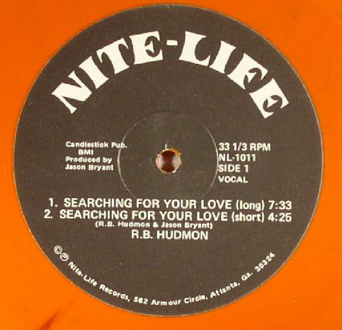 RB HUDMON - Searching For Your Love