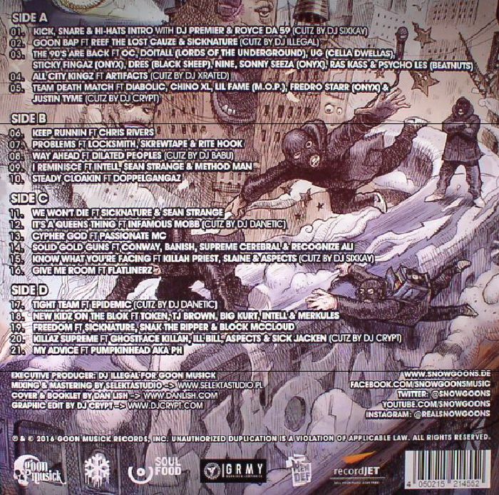 snowgoons goon bap vinyl at juno records snowgoons goon bap vinyl at juno records