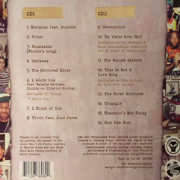 GOLDIE - The Journey Man