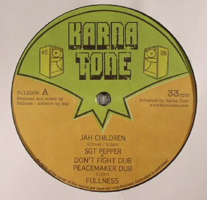 SGT PEPPER/FULLNESS - Jah Children