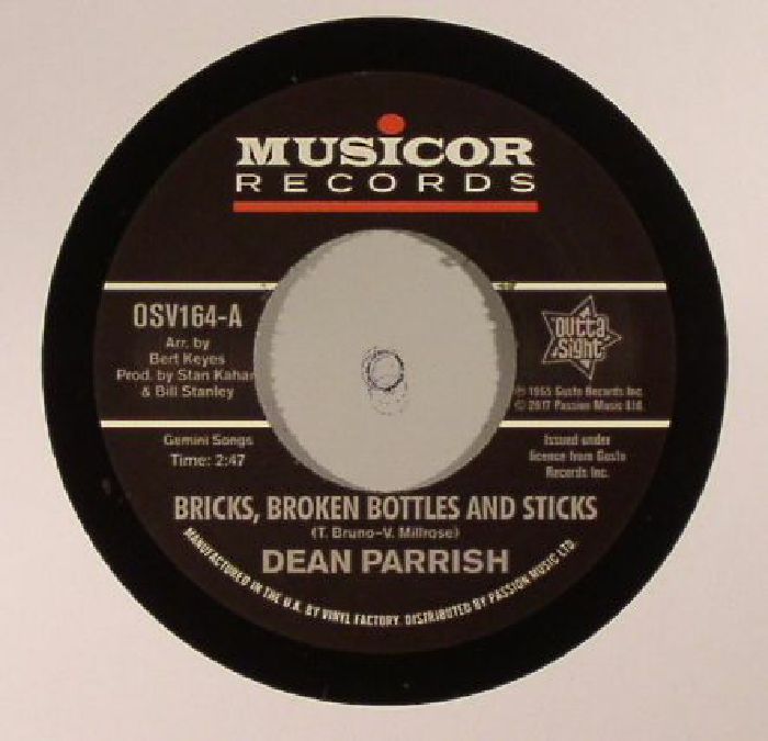 PARRISH, Dean/JB TROY - Bricks Broken Bottles & Sticks