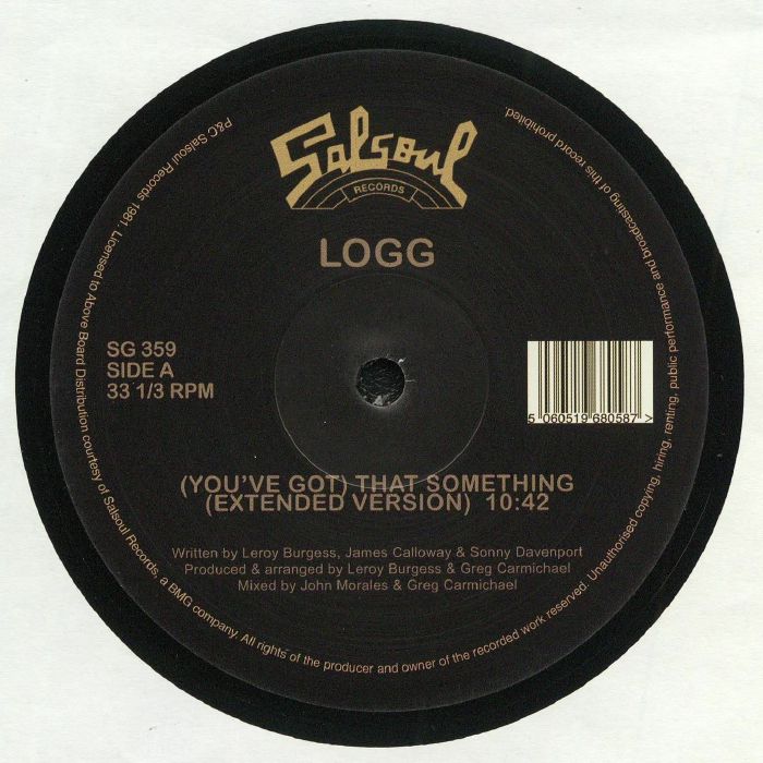 LOGG - (You've Got) That Something (remastered) (reissue)