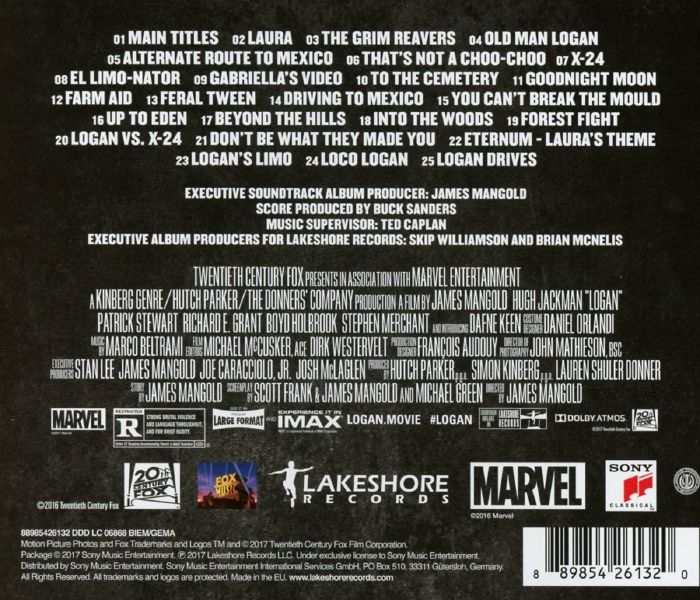 Marco BELTRAMI - Logan (Soundtrack) CD At Juno Records.