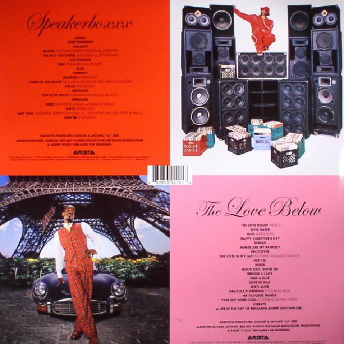 OUTKAST Speakerboxxx/The Love Below Vinyl at Juno Records.