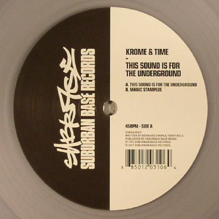 KROME & TIME - This Sound Is For The Underground (reissue) (Record Store Day 2017)