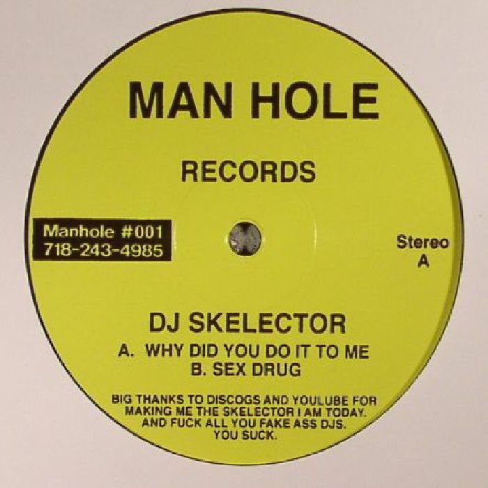 DJ SKELECTOR - Man Hole 001