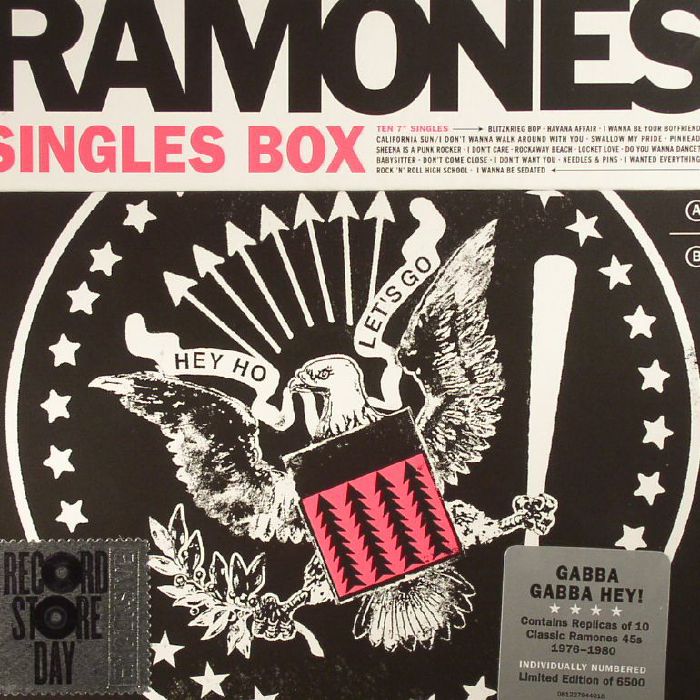 RAMONES - Singles Box (Record Store Day 2017)