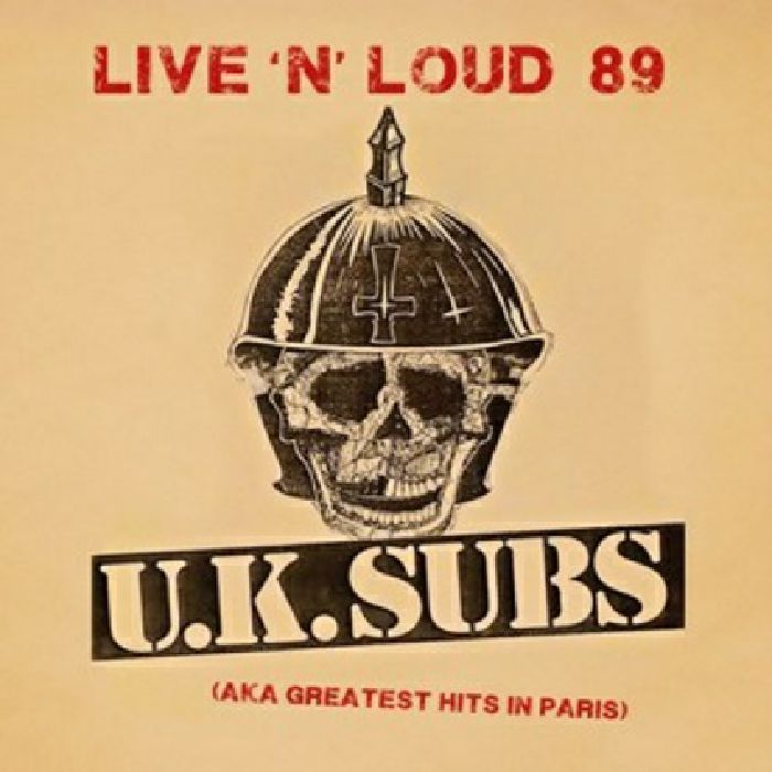 UK SUBS - Live & Loud (Record Store Day 2017)