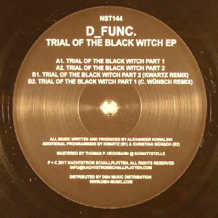 D FUNC - Trial Of The Black Witch EP