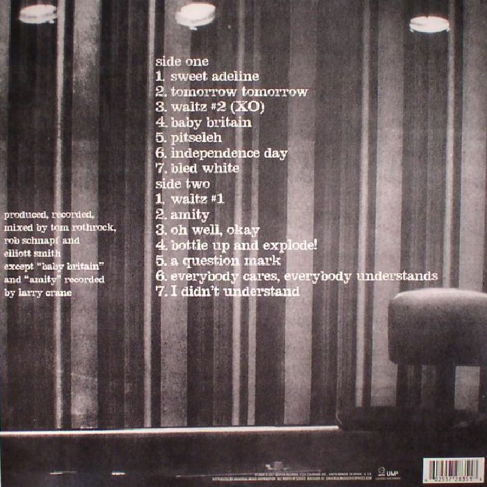 Elliott SMITH XO (reissue) Vinyl at Juno Records.