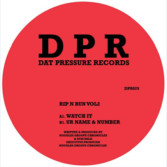 NOODLES GROOVECHRONICLES/DUBCHILD - Rip N Run Vol 2