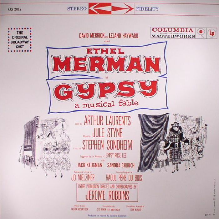 ETHEL MERMAN/JULIE STYNE/STEPHEN SONDHEIM/VARIOUS - Gypsy: A Musical Fable (Soundtrack)