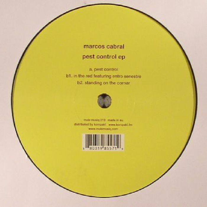 CABRAL, Marcos - Pest Control EP