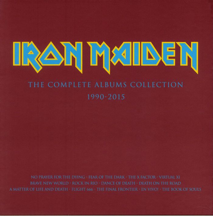 IRON MAIDEN - Collectors Box: The Complete Albums Collection 1990-2015