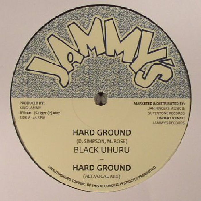 BLACK UHURU - Hard Ground