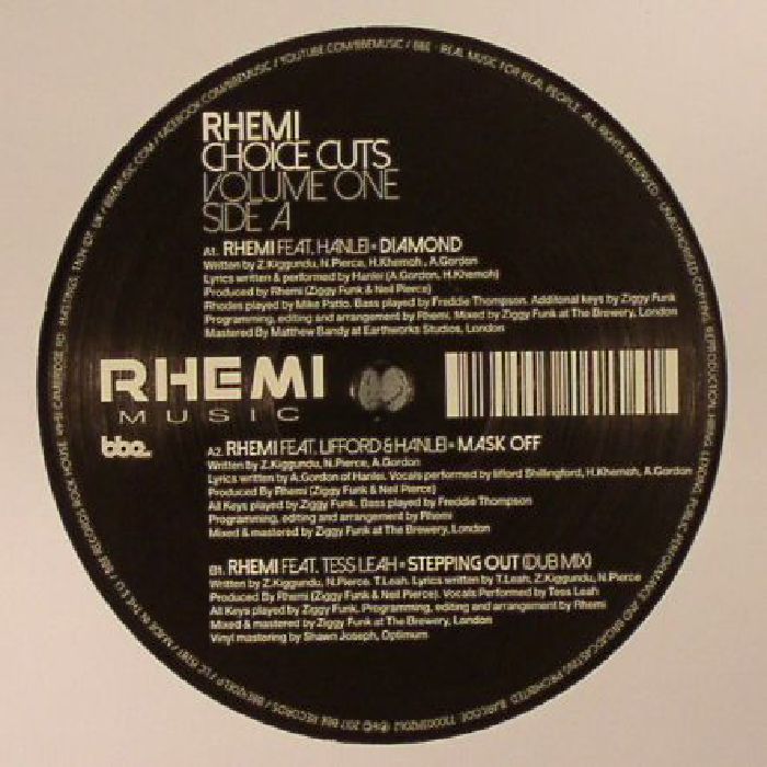 RHEMI Choice Cuts Volume One vinyl at Juno Records.