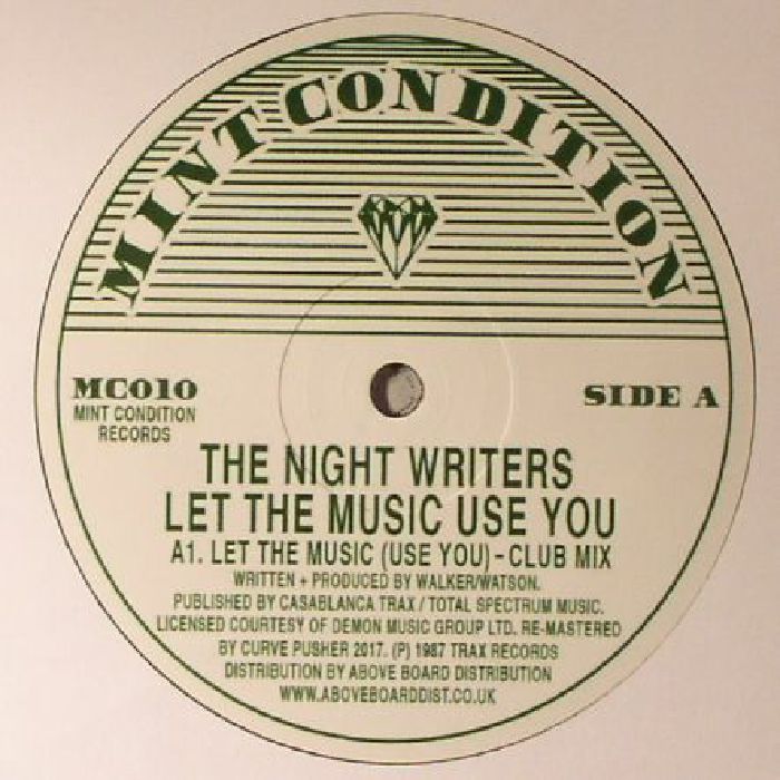 NIGHT WRITERS, The - Let The Music Use You (reissue)