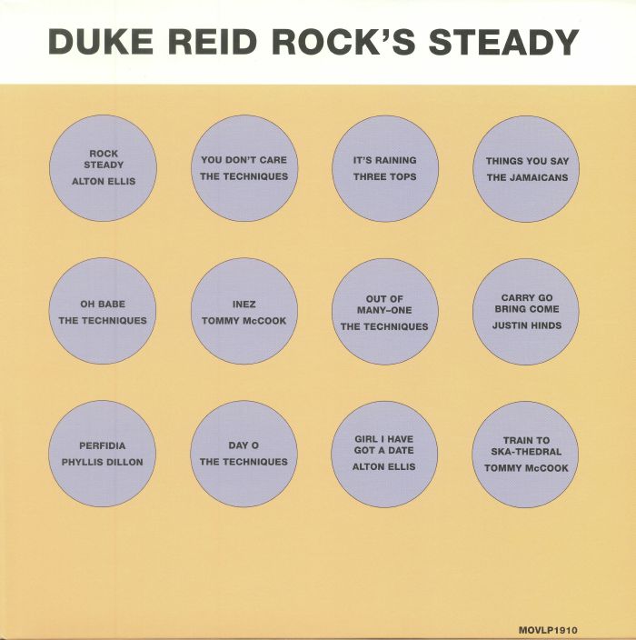 REID, Duke/VARIOUS - Duke Reid Rock's Steady (reissue)