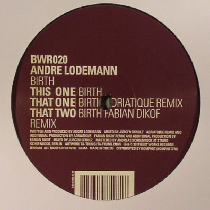 LODEMANN, Andre - Birth