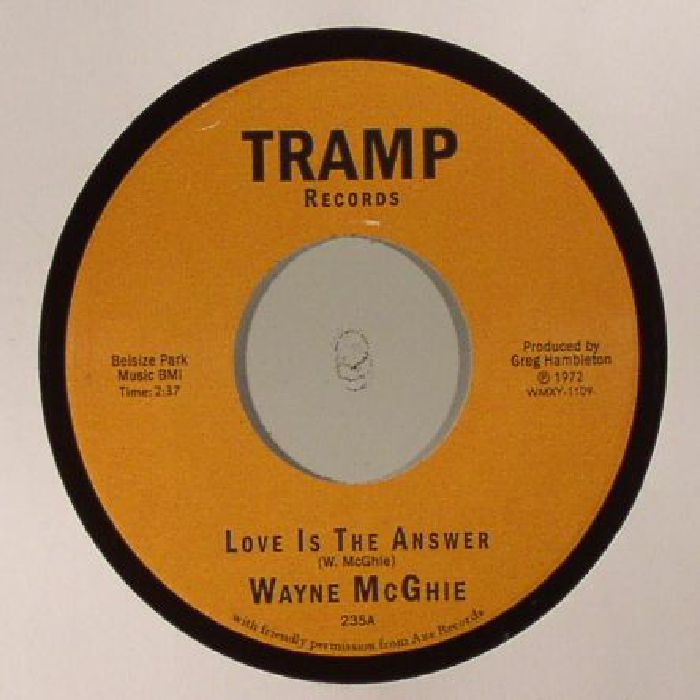 McGHIE, Wayne - Love Is The Answer