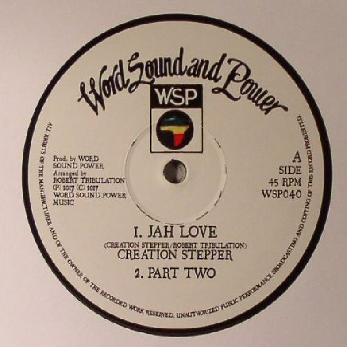 CREATION STEPPER/ROBERT TRIBULATION - Jah Love