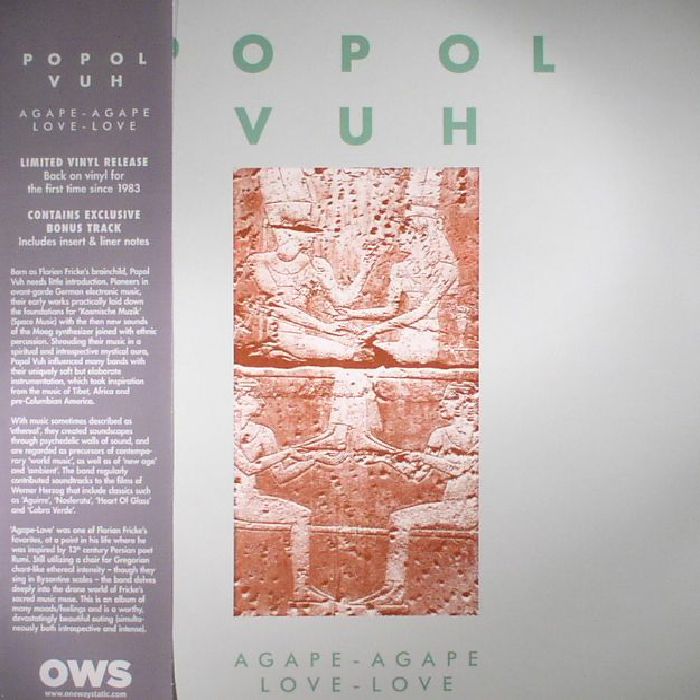 POPOL VUH - Agape Agape Love Love (reissue)