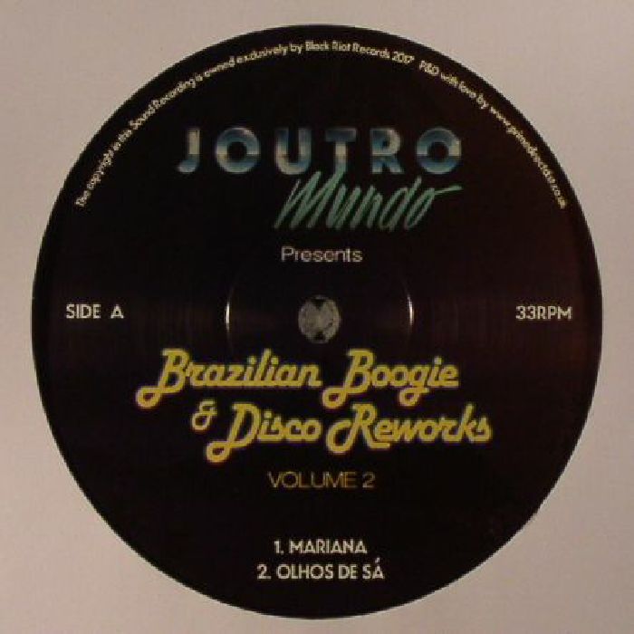 JOUTRO MUNDO - Brazilian Boogie & Disco Reworks Volume 2