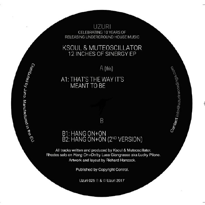 KSOUL/MUTEOSCILLATOR - 12 Inches Of Sinergy EP