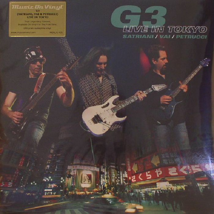 G3 aka JOE SATRIANI/STEVE VAI/JOHN PETRUCCI - Live In Tokyo