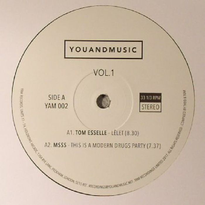 ESSELLE, Tom/MSSS/SOFATALK/LEONIDAS/Z LOVECRAFT - Youandmusic Vol 1