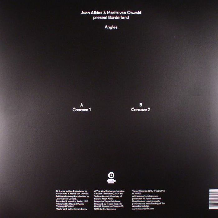 ATKINS, Juan/MORITZ VON OSWALD present BORDERLAND - Angles