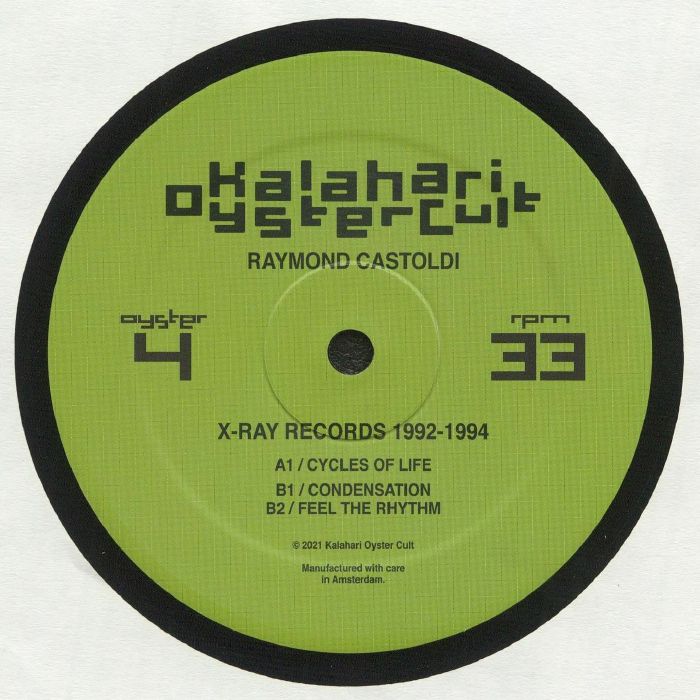 CASTOLDI, Raymond - X Ray Records 1992-1994