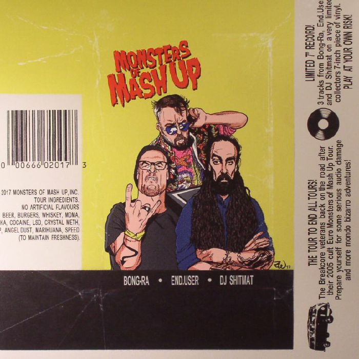 DJ SKULLVOMIT/BONG RA/DJ SHITMAT/ENDUSER - Monsters Of Mash Up