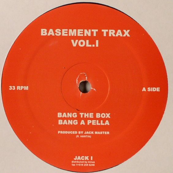 BASEMENT TRAX - Basement Trax Vol 1 (Richie Hawtin/Jackmaster Funk production)