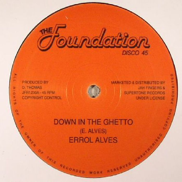 ALVES, Errol - Down In The Ghetto (reissue)