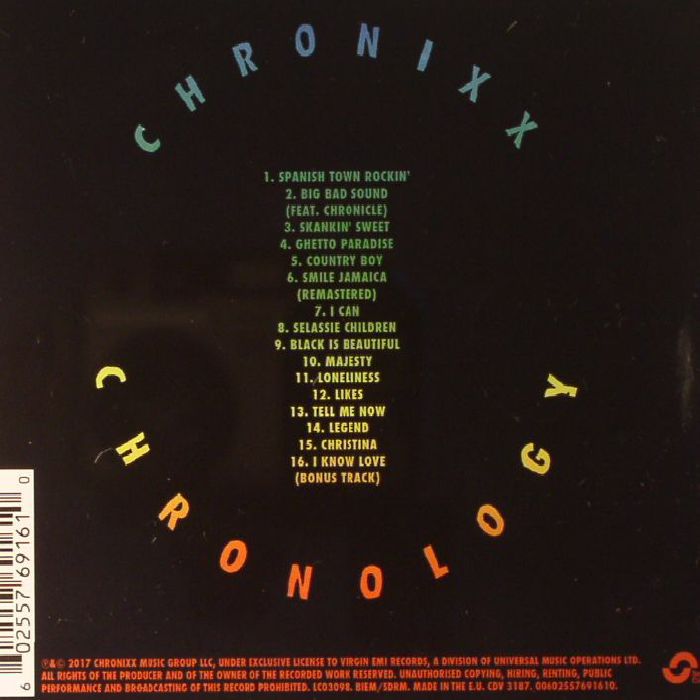 CHRONIXX Chronology vinyl at Juno Records.