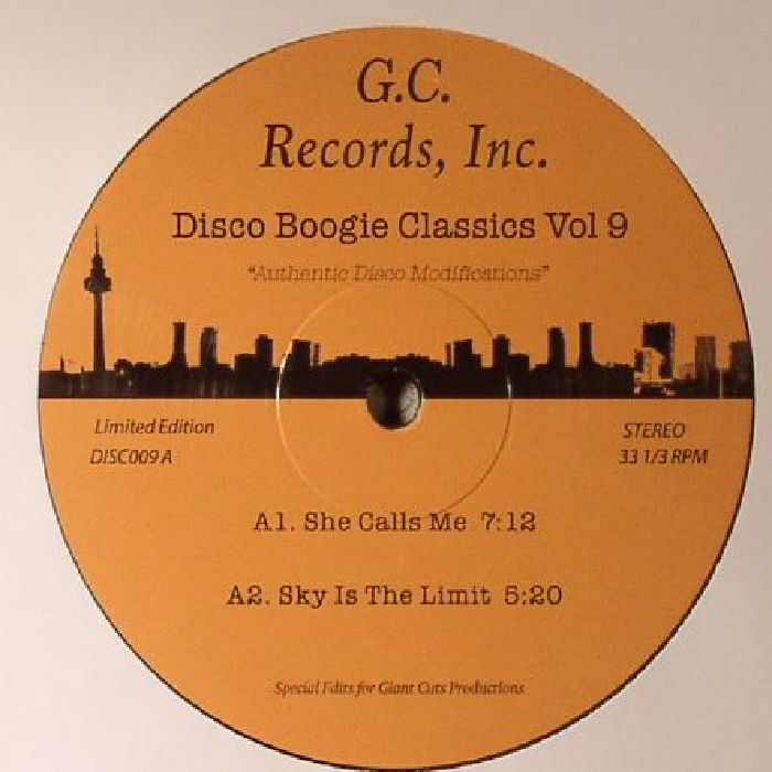 DISCO BOOGIE CLASSICS - Disco Boogie Classics Volume 9