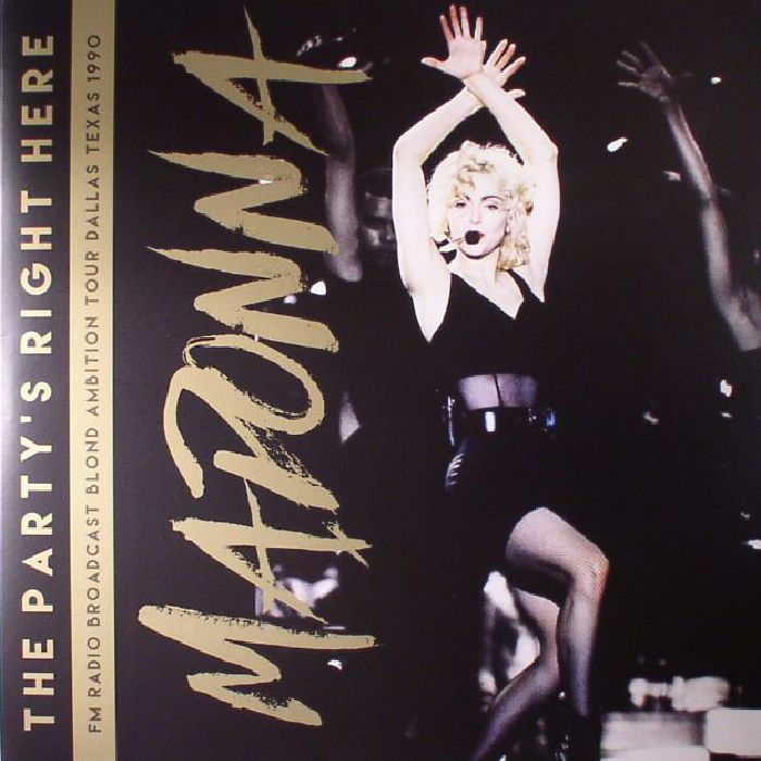 MADONNA - The Party's Right Here: FM Radio Broadcast Blond Ambition Tour Dallas Texas 1990