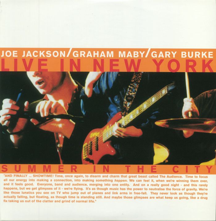JACKSON, Joe - Summer In The City: Live In New York (reissue)