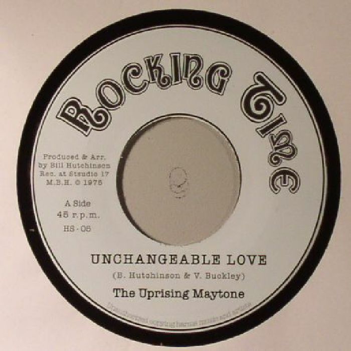 UPRISING MAYTONE, The/BILL HUTCHINSON ALL STAR - Unchangeable Love