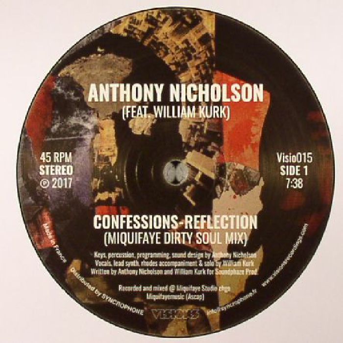 NICHOLSON, Anthony feat WILLIAM KURK - Confessions Reflection