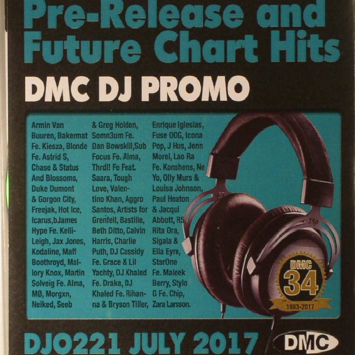 VARIOUS - DJ Promo July 2017: Pre Release & Future Chart Hits (Strictly DJ Only)