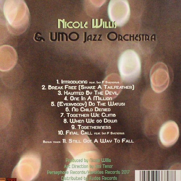WILLIS, Nicole/UMO JAZZ ORCHESTRA - My Name Is Nicole Willis