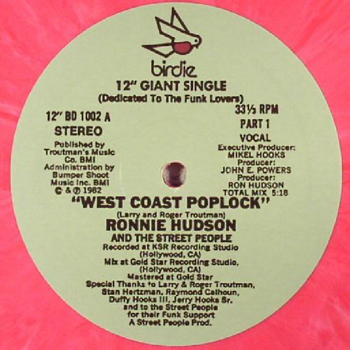 HUDSON, Ronnie & THE STREET PEOPLE - West Coast Poplock